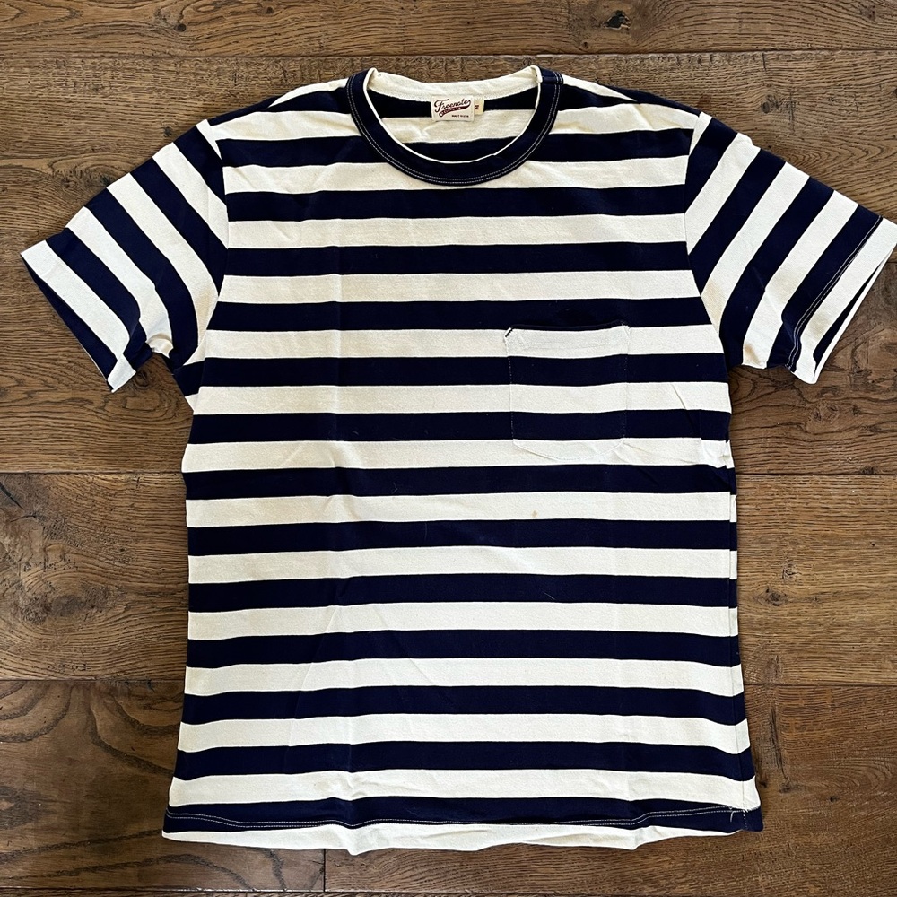 Freenote Cloth Striped Heavy Weight Tee